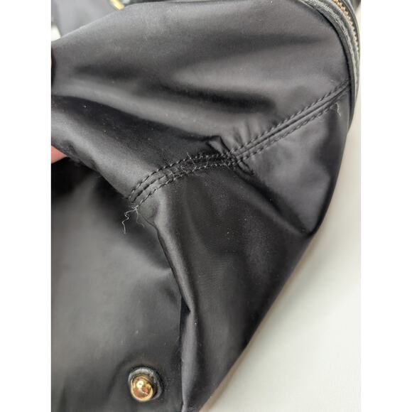 Rosie Pope Pregnant In Heals black Nylon pebbled leather diaper bag black - Picture 7 of 13